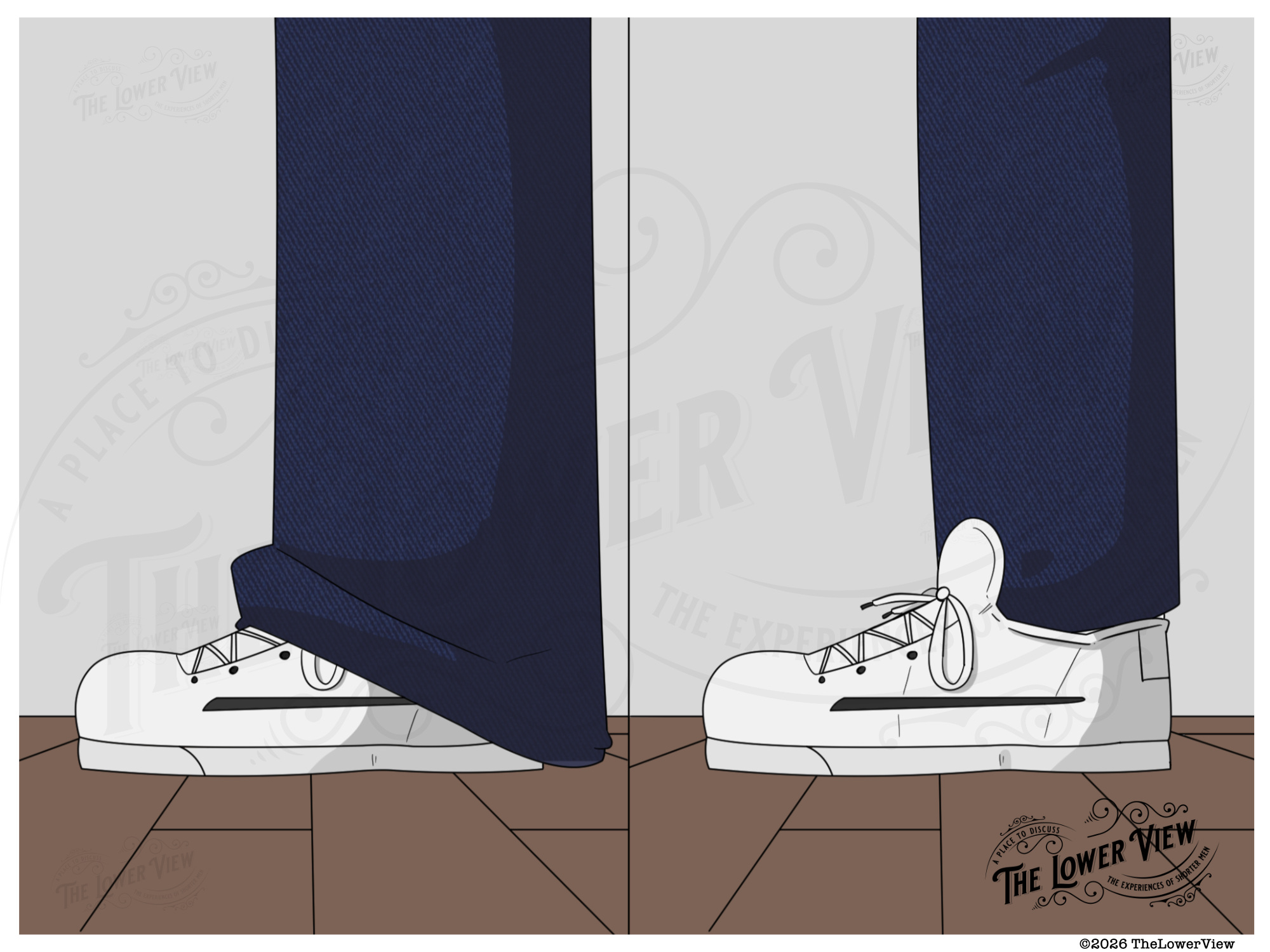 Short Guys Wear It Well Together | Matching Shoes And Pants | Fashion For Shorter Men | Altering Jeans For THe Perfect Fit